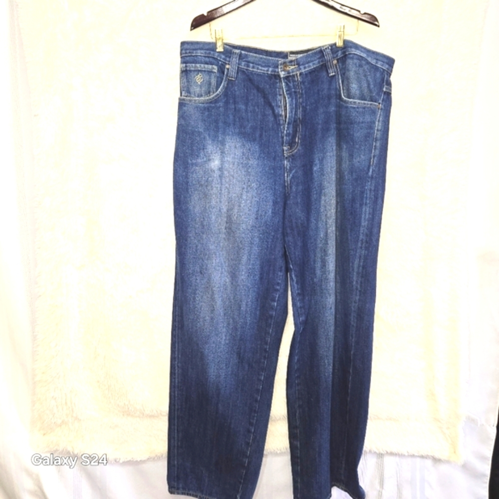 ROCKWEAR Classic Blue Denim Jeans SIZE 40Wx33L